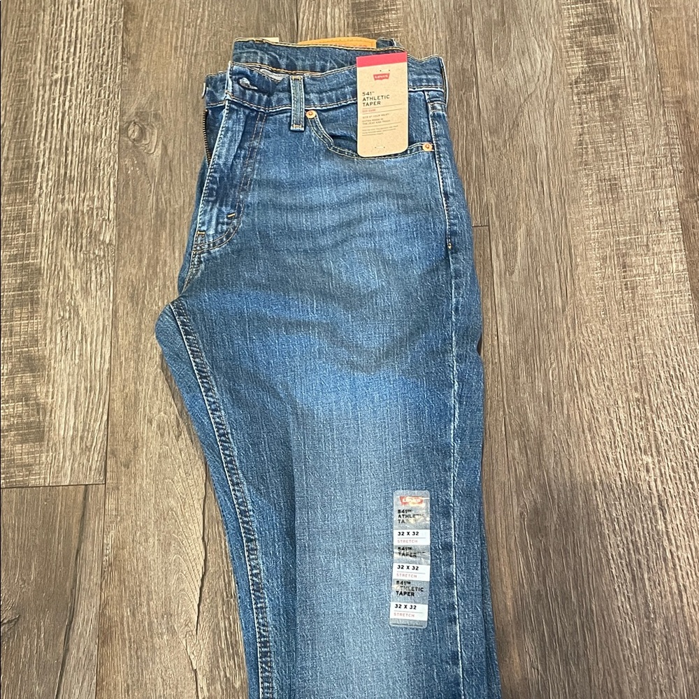 Mens Levi's 541 Athletic Taper Relaxed Fit Jeans